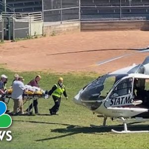 Watch: Salman Rushdie Carried Into Helicopter After Being Stabbed At Lecture