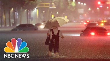 At Least Seven Killed In South Korea As Heavy Rain Causes Flooding
