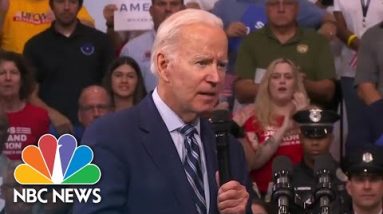 Biden: 'I'm Determined To Ban Assault Weapons In This Country'