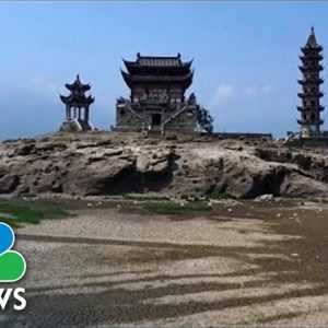 China's Drought Shrinks Poyang, Its Largest Freshwater Lake