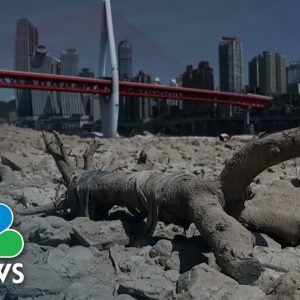 China’s Yangtze River Dries Up Amid Unprecedented Drought