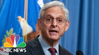 Live: Attorney General Merrick Garland Delivers Remarks From Justice Dept. | NBC News