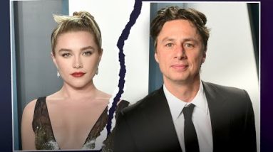 Florence Pugh Confirms Zach Braff SPLIT