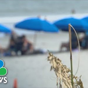 Flying Beach Umbrella Impales South Carolina Woman