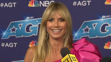 AGT: Heidi Klum Says Simon Cowell’s Son Rooted for Parmesan Singer (Exclusive)