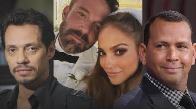 Where J.Lo’s Exes Marc Anthony and A-Rod Were During Bennifer Wedding Weekend