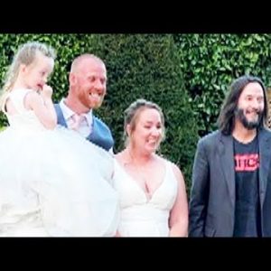 Keanu Reeves CRASHES British Couple’s Wedding!