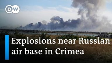 Kyiv denies responsibility for Crimea blasts | DW News