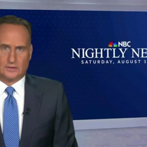 Nightly News Full Broadcast - Aug. 13