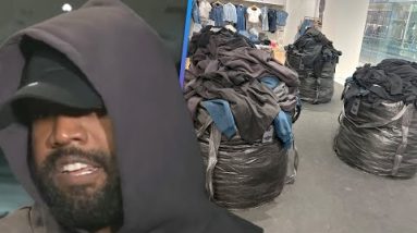 Kanye West CLAPS BACK at Criticism of Selling Clothes in Trash Bags in RARE Interview