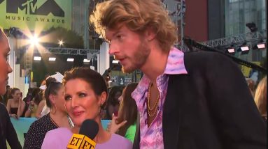 Yung Gravy Explains Obsession With MILFs as He Brings Addison Rae's Mom to the VMAs (Exclusive)