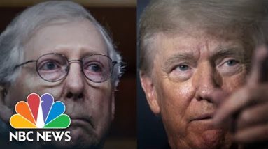 Trump And McConnell Clash Over Midterm Outlook
