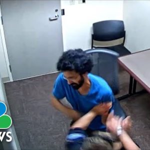 Video Shows Ohio Kidnapping Suspect Attempt To Stab Officer With Pen