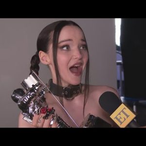 VMAs: Dove Cameron's EMOTIONAL Reaction to Best New Artist Win (Exclusive)