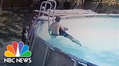 Watch: 10-Year-Old Boy Saves Mom From Drowning After Seizure In Pool