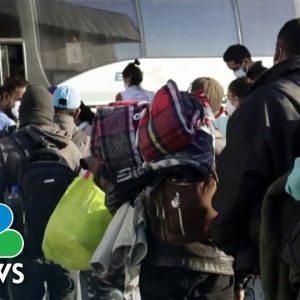 Texas Gov. Abbott Sends Buses Full Of Migrants To Washington and New York
