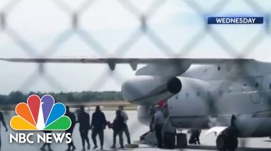 Migrants Sent To Martha’s Vineyard By DeSantis Now Going To Massachusetts Military Base