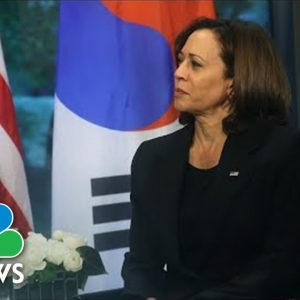 Harris To Visit Demilitarized Zone After North Korea Tests Ballistic Missile