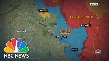 President Zelensky Says Ukraine Liberated 30 Settlements In Land Around Kharkiv
