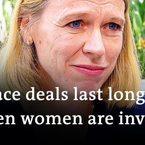 Norwegian Foreign Minister Anniken Huitfeldt: Women are a crucial part in peace resolution | DW News