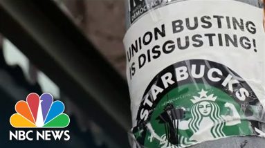 Starbucks Announces Revamped Strategy As Union Workers Continue Protests