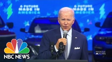 Biden Discusses Future Of Electric Vehicles At Detroit Auto Show