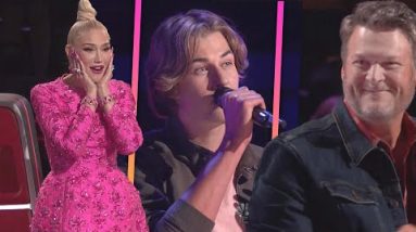 The Voice’s Blake Shelton and Gwen Stefani Joke They’re ADOPTING Teenage Contestant!
