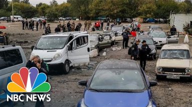 Civilian Convoy Attacked In Ukraine's Zaporizhzhia