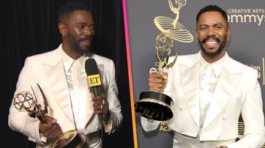 Colman Domingo REACTS to Emmy WIN and Euphoria Season 3 (Exclusive)
