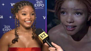 The Little Mermaid’s Halle Bailey CRIED After Watching Part of Your World (Exclusive)