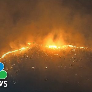 Fairview Fire Claims At Least Two Lives Southeast Of Los Angeles