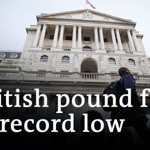 British pound falls to historic low following tax cut announcement | DW News