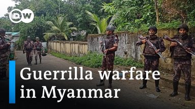 Myanmar guerrillas kill military official after increased military attacks against rebels | DW News