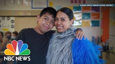 Military Mom Surprises Kids As School's Mascot