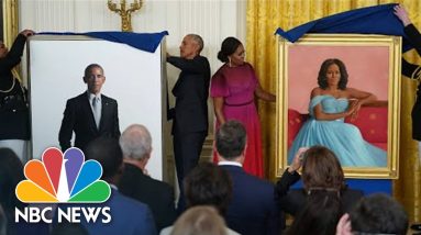 Obamas Unveil Official White House Portraits