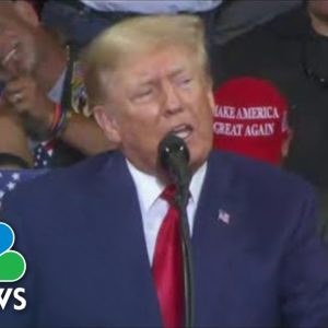 Former President Trump’s First Public Appearance Since Mar-a-Lago Search