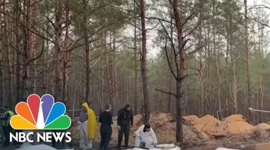 Over 400 Bodies Found Buried In Liberated Ukrainian Town
