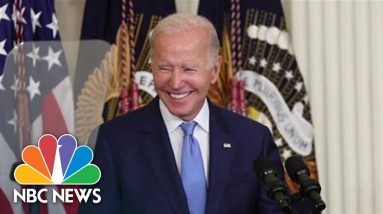 President Biden’s Approval Numbers On The Rise, NBC News Poll Shows