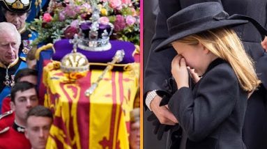 Princess Charlotte Cries at Queen Elizabeth's Funeral