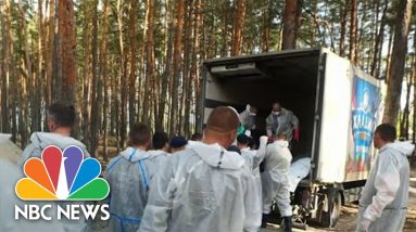 Investigators In Ukraine Exhuming Bodies As Evidence Of Possible War Crimes