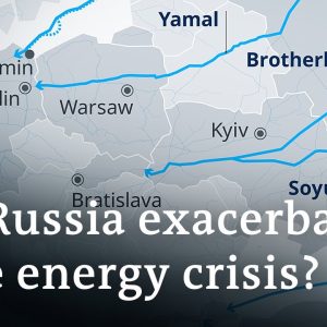 Russia threatens to halt gas supplies to Europe through Ukraine | DW News