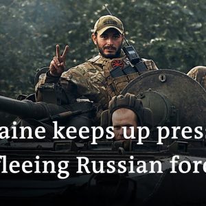 German chancellor urges Putin to agree to ceasefire as counteroffensive advances | Ukraine latest