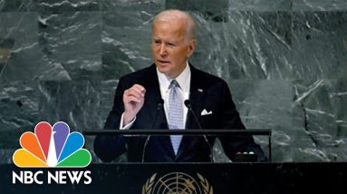 Watch President Biden’s Full Remarks At The U.N. General Assembly
