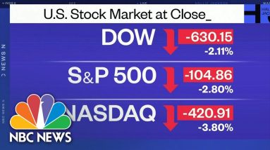 U.S. Markets Drop After September Jobs Data Point To More Fed Rate Hikes