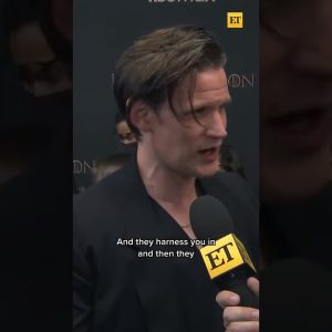 Matt Smith Says Riding Dragons Isn't As Fun As It Looks 🤣 #shorts