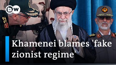 Iran's supreme leader accuses US, Israel of being behind the nationwide protests | DW News