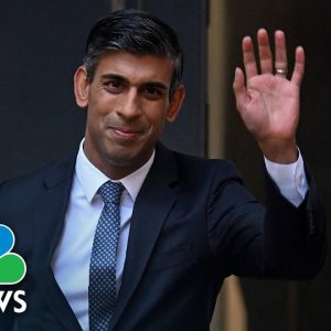 Watch: Incoming British PM Rishi Sunak Acknowledges ‘Profound Economic Challenge’