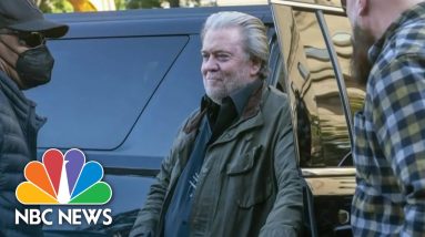 Steve Bannon Sentenced To Four Months In Prison For Contempt Of Congress