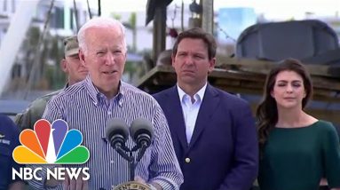Floridians Request Hurricane Recovery Help During Biden Visit