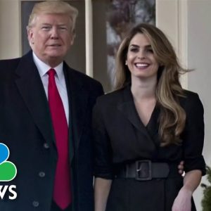 Former Trump Adviser Hope Hicks Interviews With Jan. 6 Committee